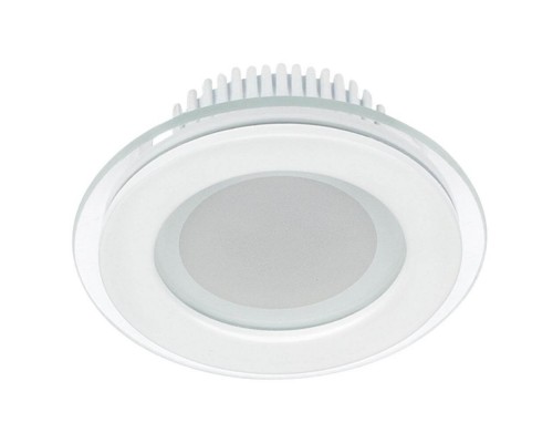 Встраиваемый светодиодный светильник Arlight LT-R96WH 6W Warm White 015575