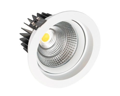 Встраиваемый светодиодный светильник Arlight LTD-140WH 25W White 30deg 032620