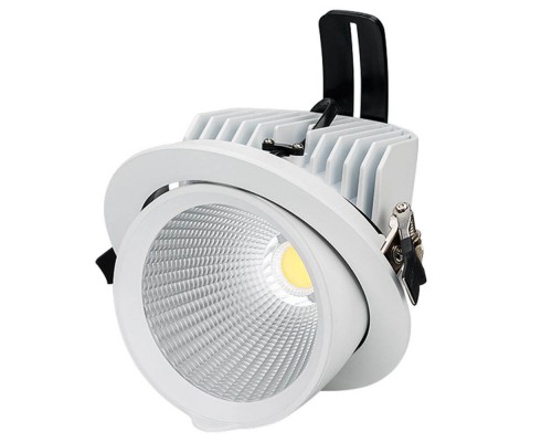 Встраиваемый светодиодный светильник Arlight LTD-150WH-Explorer-30W Day White 38deg 023683