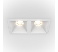 Встраиваемый светодиодный светильник Maytoni Technical Alfa LED Dim Triac DL043-02-10W4K-D-SQ-W