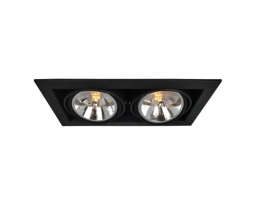 Встраиваемый светильник Arte Lamp Cardani A5935PL-2BK
